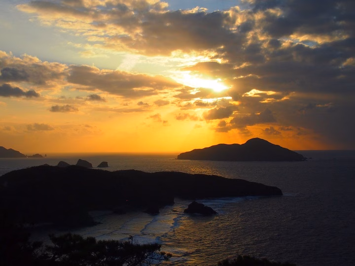 座間味島稻崎展望台